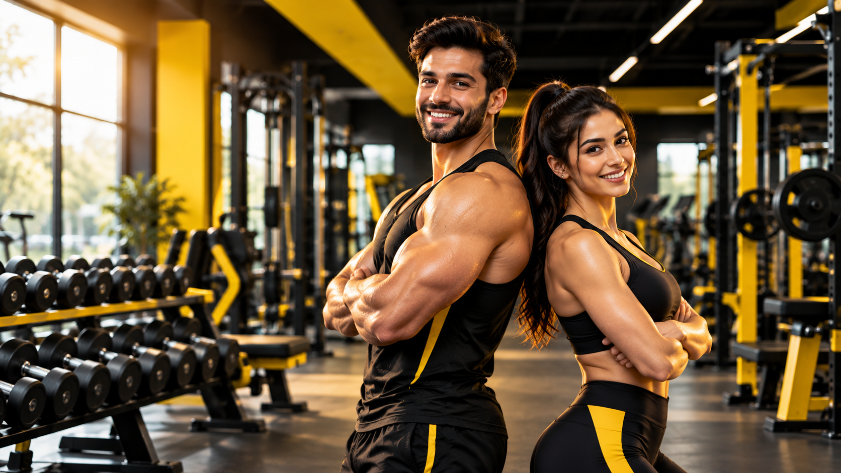 Metro Fitness Center gym interior with modern workout equipment