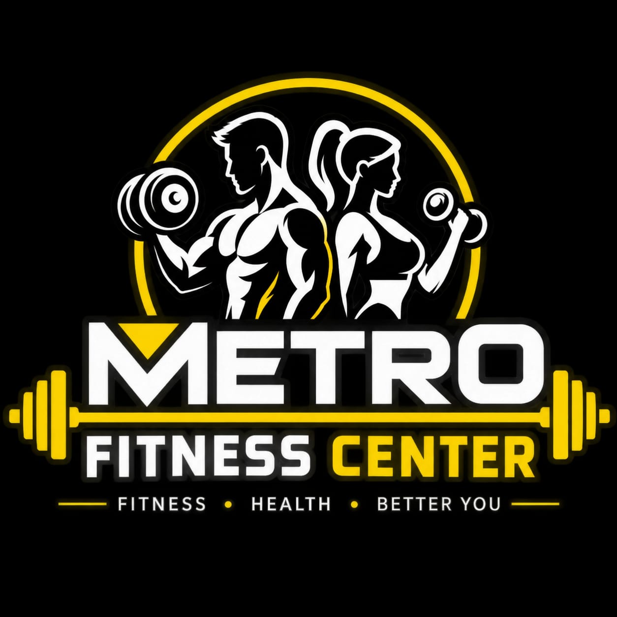 Metro Fitness Center Logo