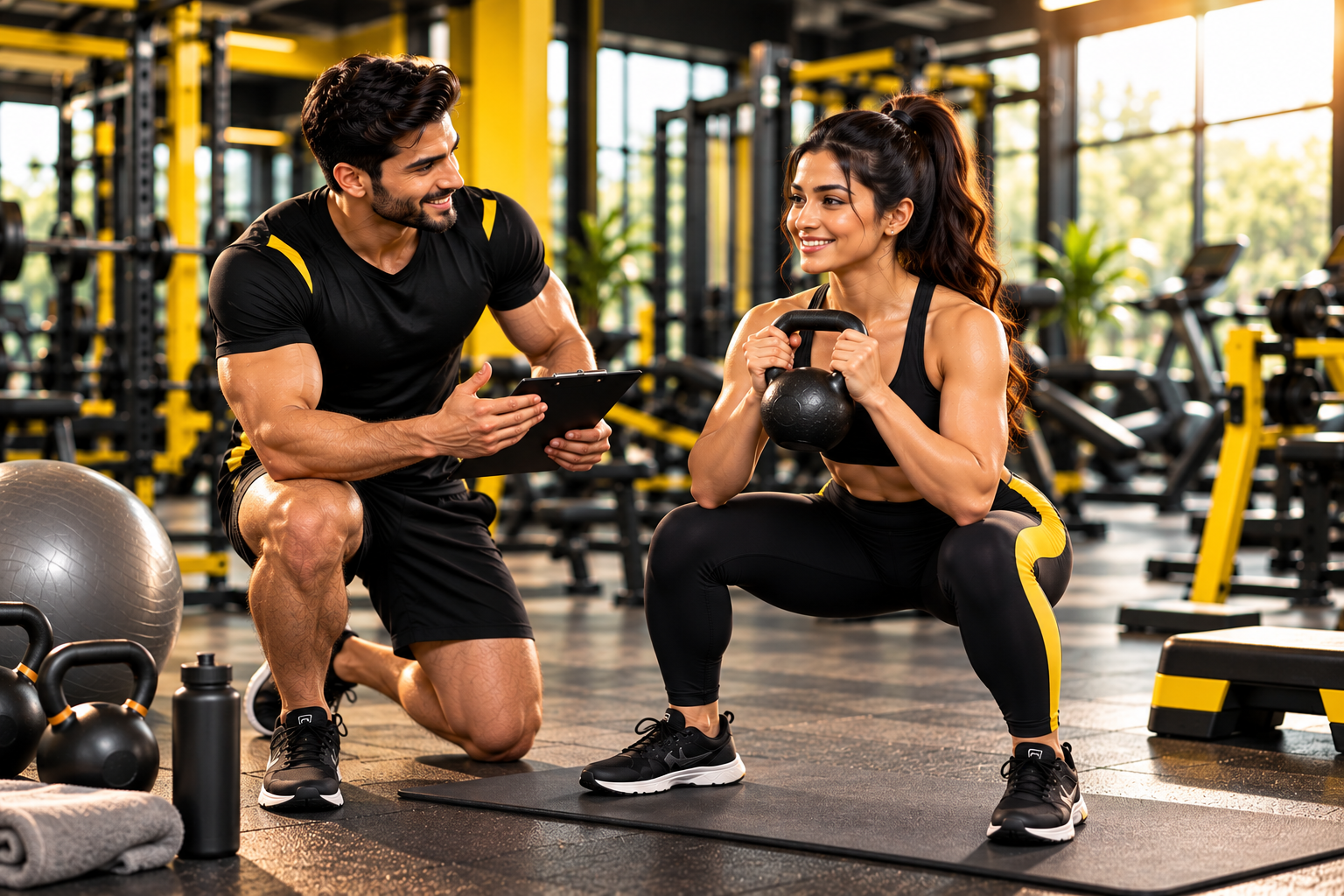 Weight management workout at Metro Fitness Center